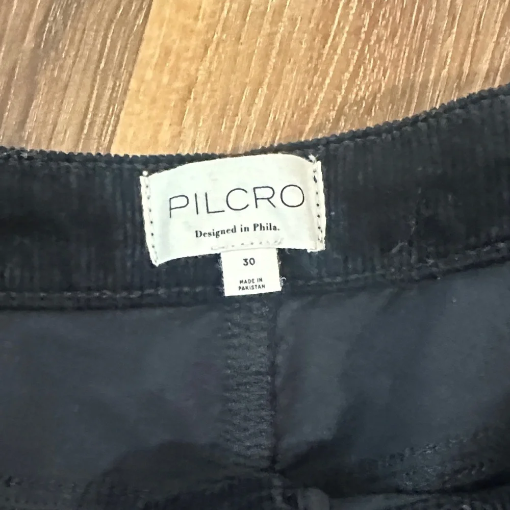 Pilcro from Anthropologie corduroy black boot cut pants. Size 30 - Picture 2 of 2